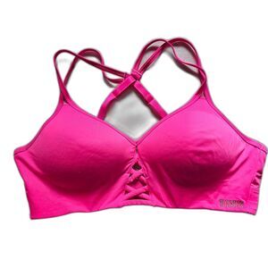 NWOT Victoria's Secret Pink Ultimate Push-Up Bra in Pink sz L